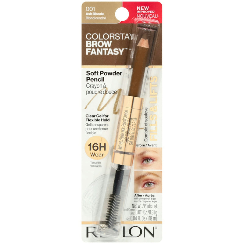 Revlon ColorStay Brow Fantasy Pencil & Gel, Ash Blonde