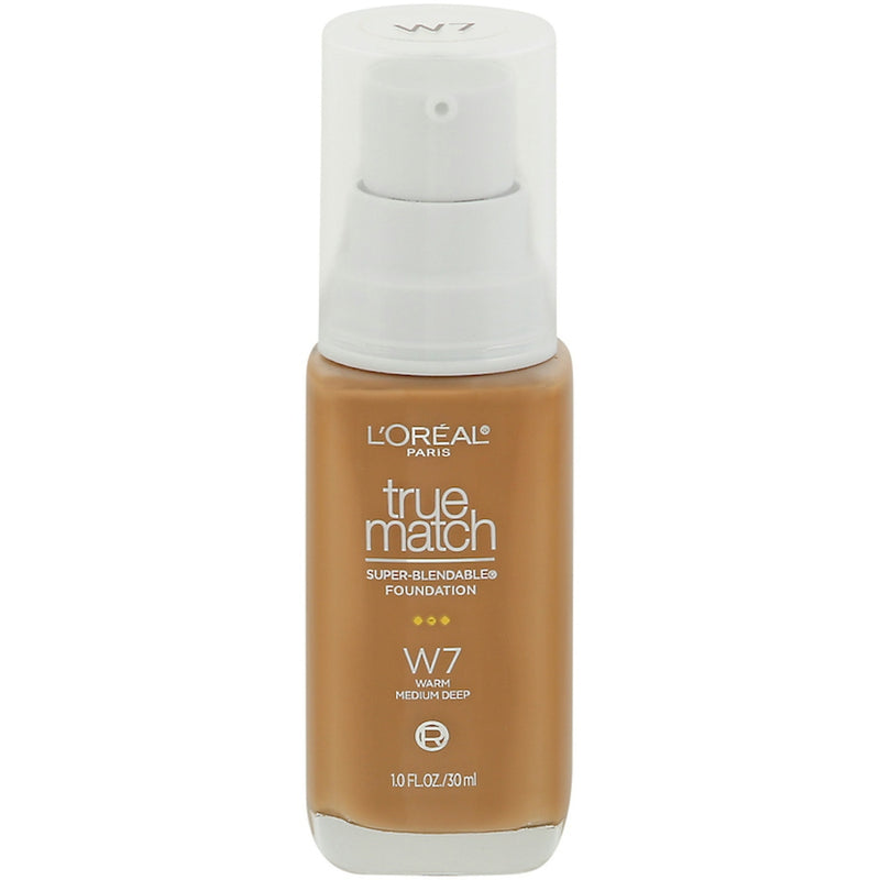 L'Oréal Paris True Match Cream Foundation, W7, 1 Fl Oz