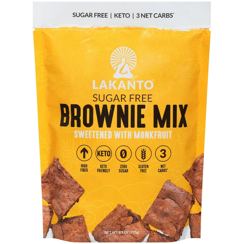Lakanto Brownie Mix, 9.71 oz, Case of 8