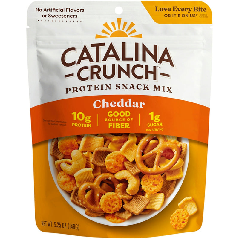 Catalina Crunch Protein Snack Mix, Cheddar, 5.25 oz