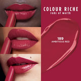 L'Oréal Paris Color Riche Lipstick, 189 Ambitious Red, 0.13 Oz