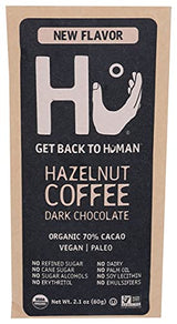 Hu Organic Dark Chocolate Hazelnut Coffee 60g