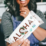 Aloha Organic Plant-Based Protein Bar Coconut Chocolate Almond, 56g