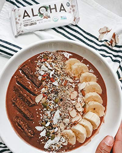 Aloha Organic Plant-Based Protein Bar Coconut Chocolate Almond, 56g