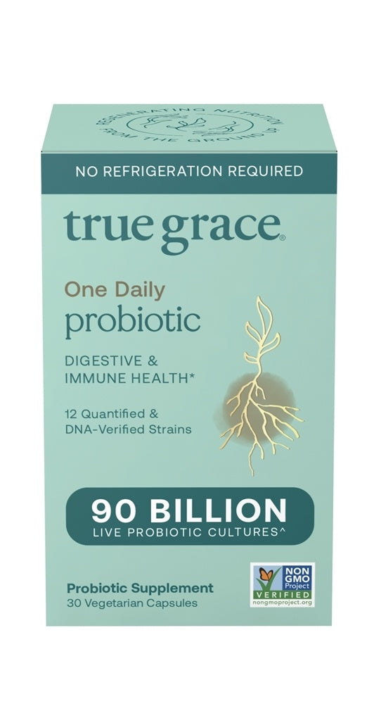 True Grace One Daily Probiotic 30 Vegetarian Capsules