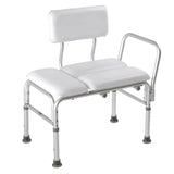 Carex Deluxe Padded Transfer Bench, Full Seat