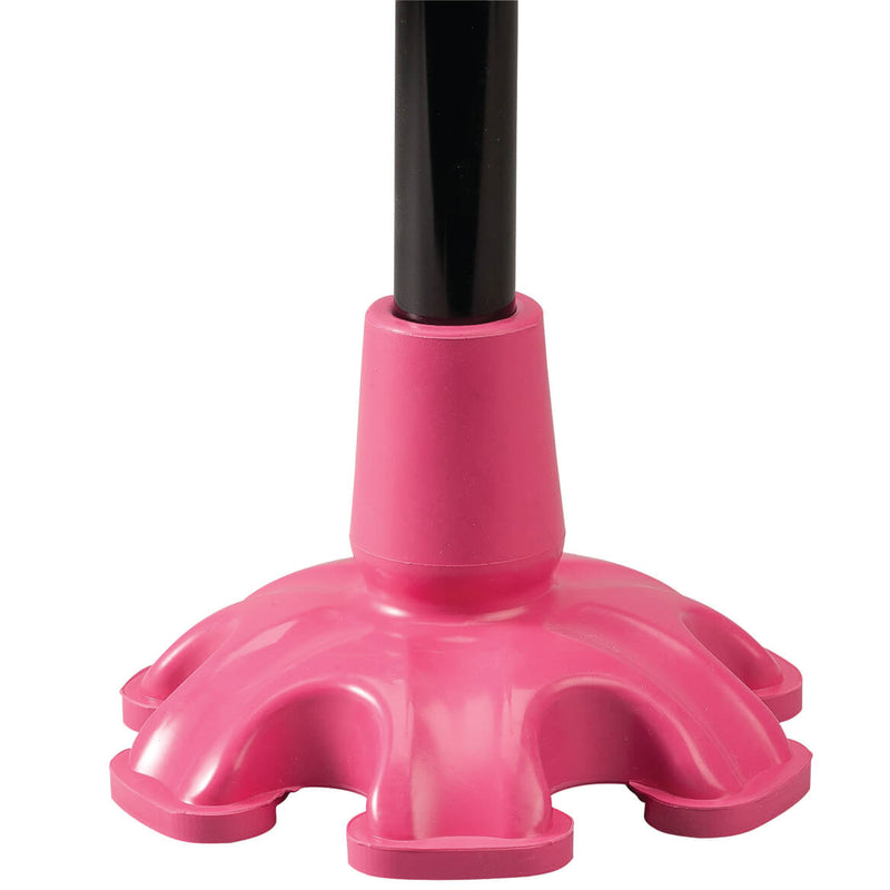 Essential Medical Supply T20010P Super Big Foot Cane Tip- Pink