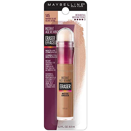 Maybelline Instant Age Rewind Eraser Concealer, Warm 146.5, 0.2 fl oz