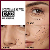Maybelline Instant Age Rewind Eraser Concealer, Warm 146.5, 0.2 fl oz