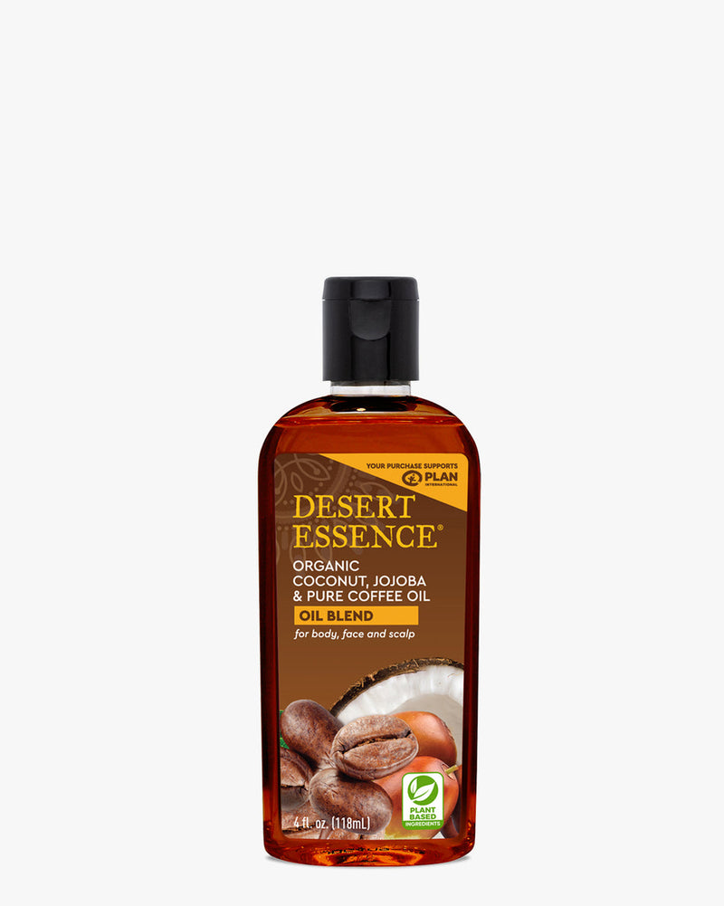 Desert Essence Oil Blend Coconut Jojoba & Coffee 4oz