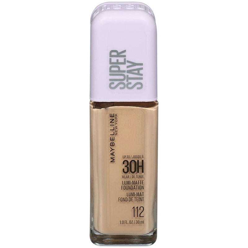 Maybelline SuperStay Lumi-Matte Foundation, 112, 1 fl oz