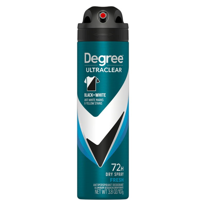 Degree Men UltraClear Antiperspirant Deodorant Dry Spray, 3.8 Oz