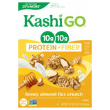 Kashi, GO, Protein + Fiber, Honey Almond Flax Crunch Cereal, 17.7 Oz