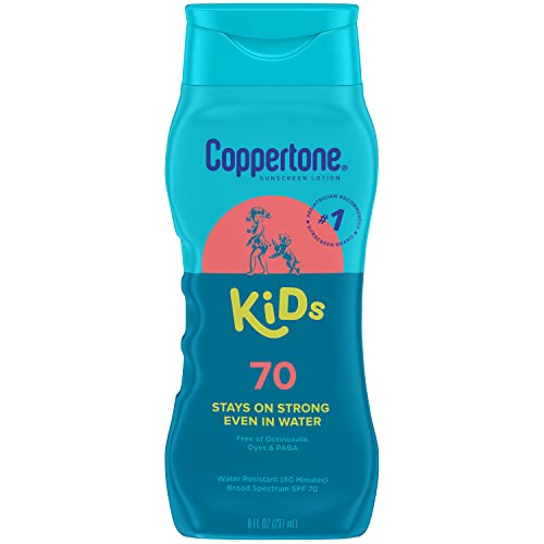 Coppertone Kids Sunscreen Lotion, SPF 70, 8 fl oz