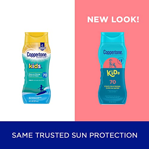 Coppertone Kids Sunscreen Lotion, SPF 70, 8 fl oz