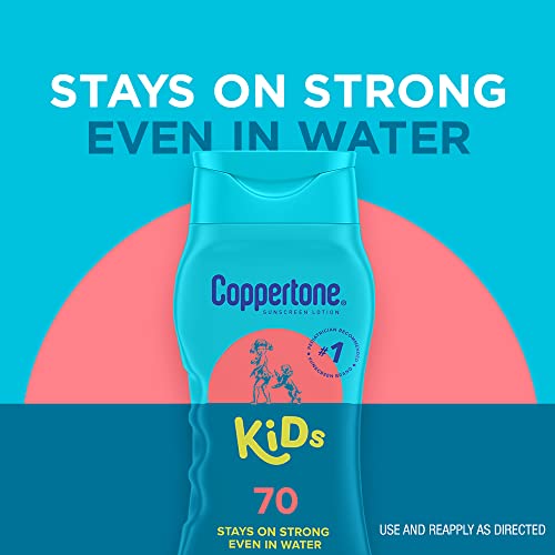 Coppertone Kids Sunscreen Lotion, SPF 70, 8 fl oz