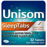 Unisom SleepTabs Doxylamine Succinate Sleep Aid, 32 ct