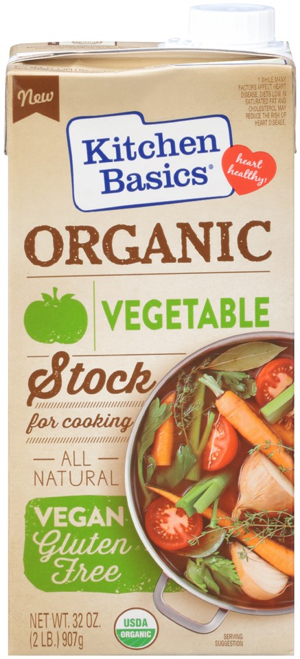Kitchen Basics Organic Vegetable Stock 32 Oz