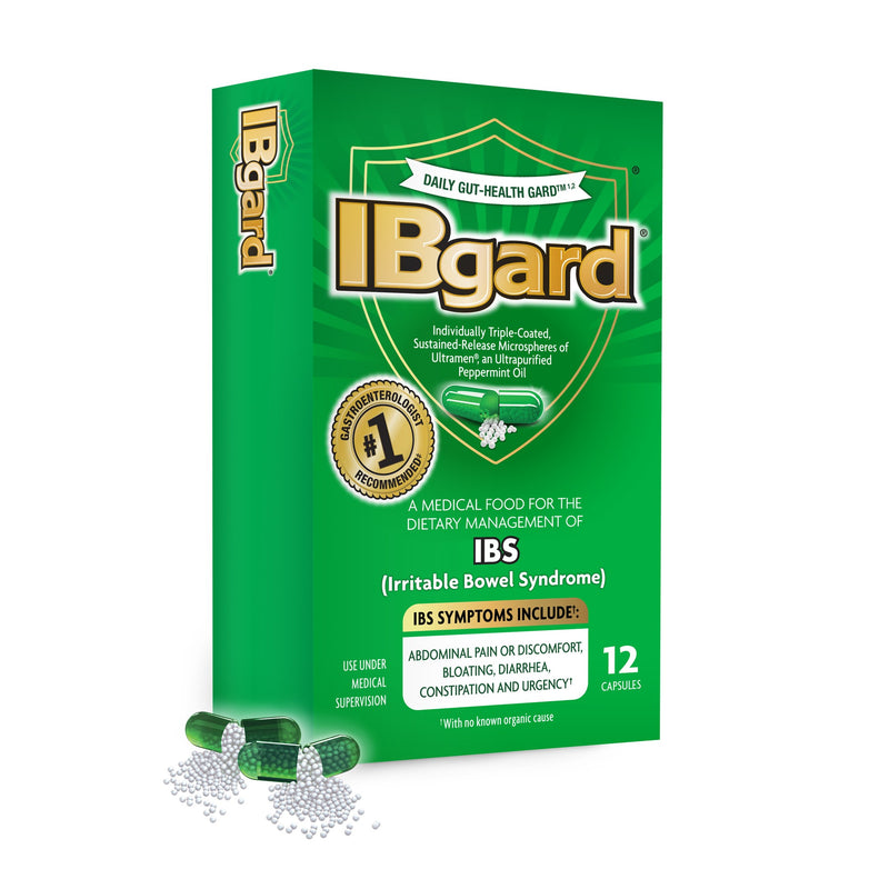 IBgard Gut Health Support Capsules, 12 Count