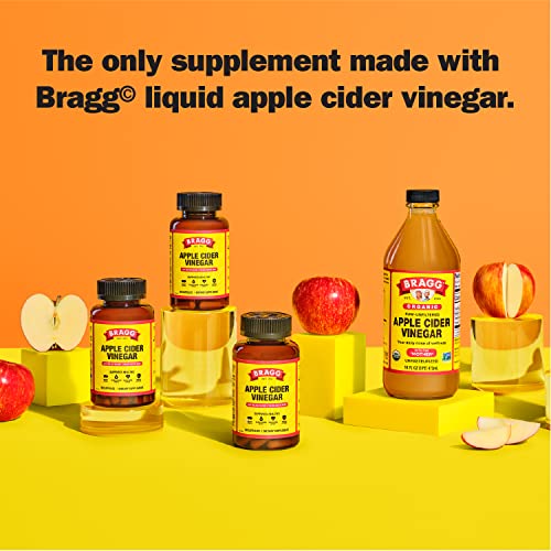 Bragg Energy Apple Cider Vinegar + B Vitamins, 90 Capsules