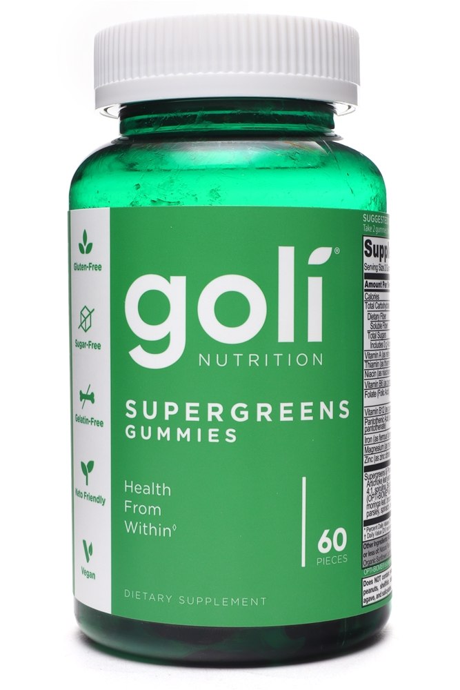 Goli Nutrition Vegan Supergreens Gummies - 60ct
