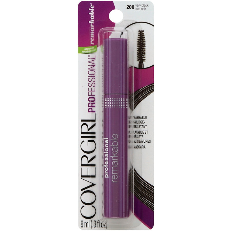 Covergirl Professional Remarkable Washable Mascara Very Black 200