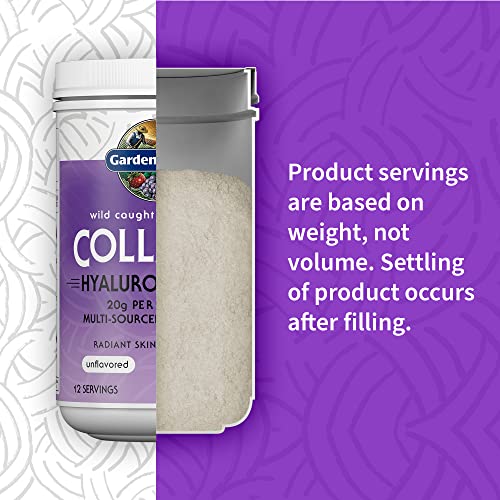 Garden of Life Grass Fed Collagen with Hyaluronic Acid, 9.52 Oz
