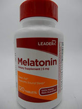 Leader Melatonin 5mg Sleep Aid 120 Tablets