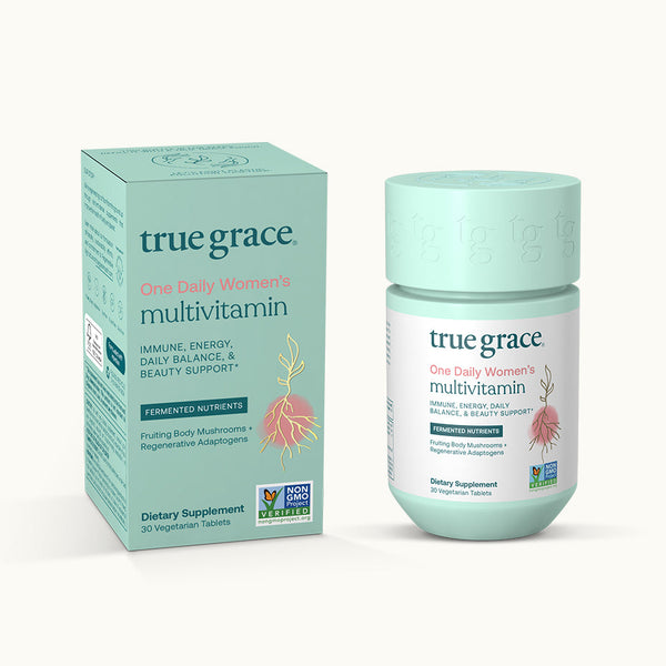 True Grace One Daily Women's Multivitamin 30 Vegan Tablets