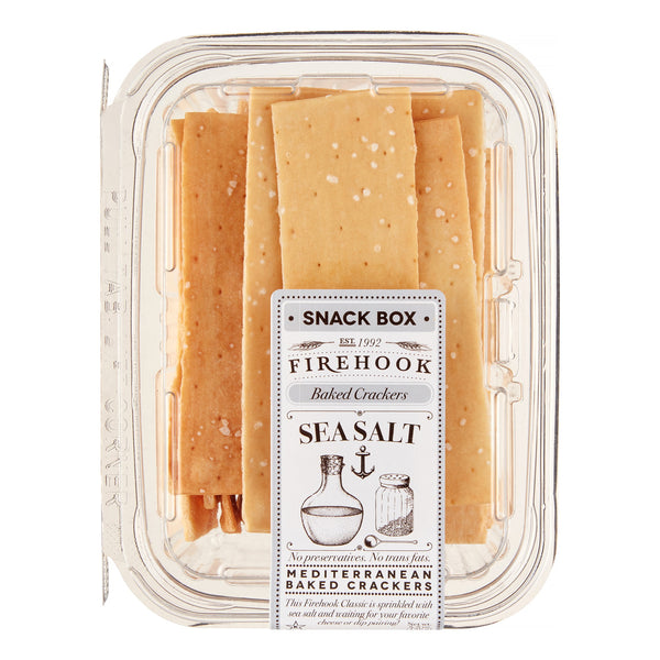 Firehook Baked Crackers Sea Salt 5.5 Oz