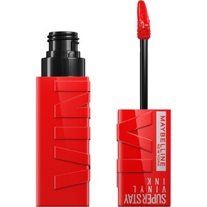 Maybelline SuperStay Vinyl Ink Liquid Lipstick, Red-Hot, 0.14 Fl Oz