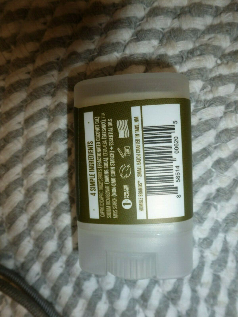 Humble Brands Deodorant – Texas Cedarwood & Grapefruit, Travel Size, 0.35 oz