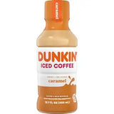 Dunkin Iced Coffee Caramel 13.7Oz