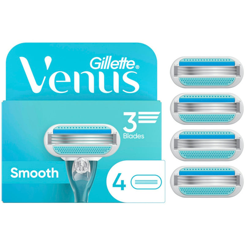 Gillette Venus Razor Blade Refills, 4 Count