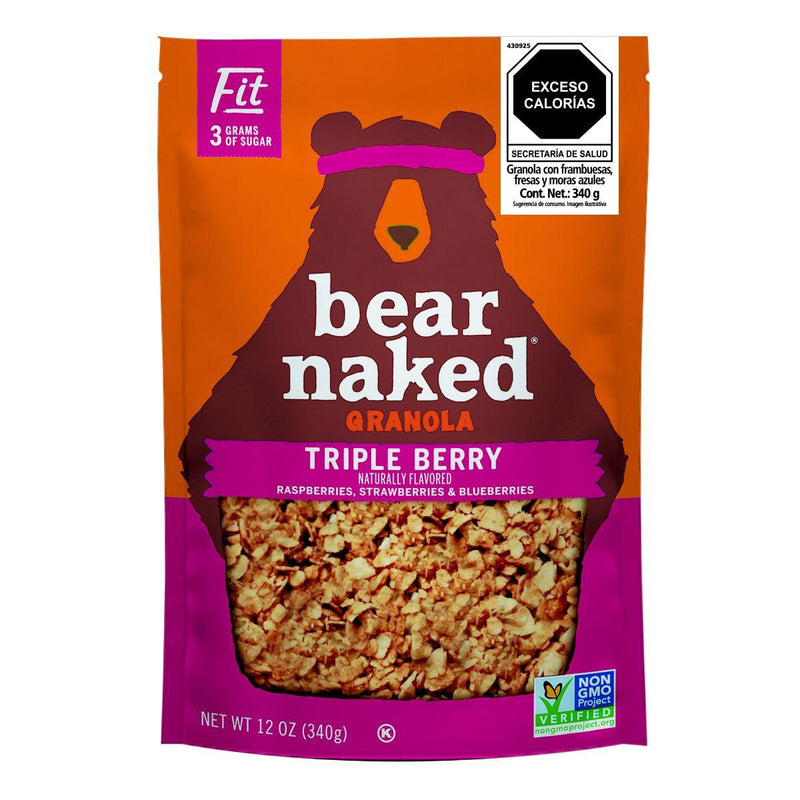 Bear Naked Triple Berry Crunch Granola Cereal 12 Oz