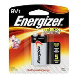 Energizer 9V Alkaline Battery, 1 Pack