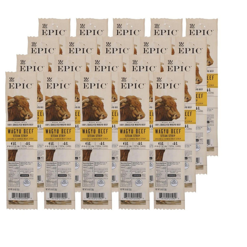 Epic Provisions Wagyu Beef Steak Strip, Grass-Fed, 0.8 oz