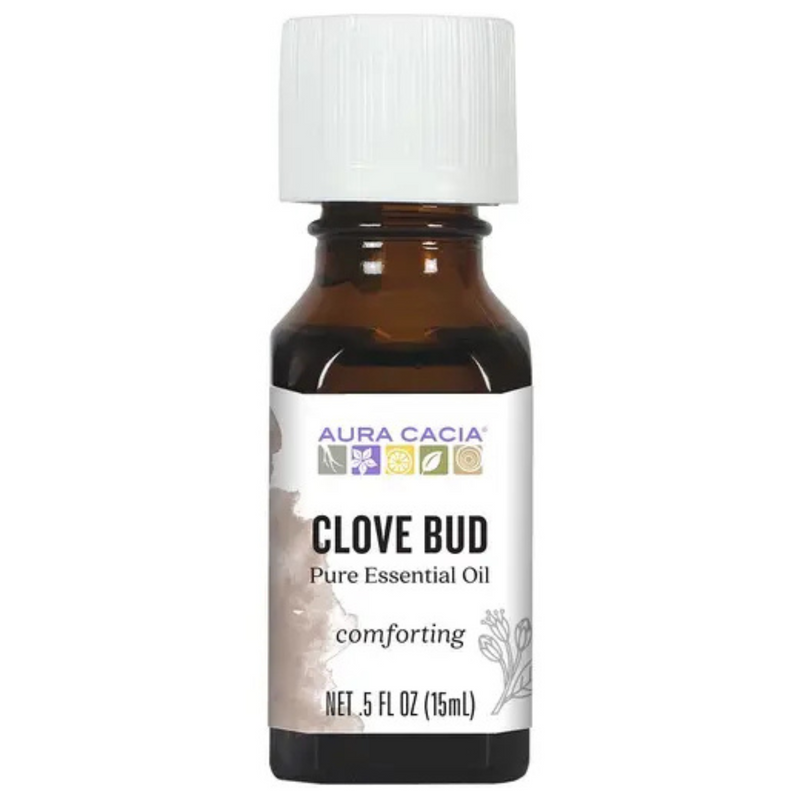 Aura Cacia Clove Bud Essential Oil, 0.5 fl oz