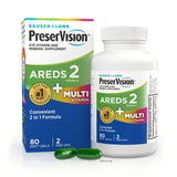 Bausch & Lomb Preservision Areds 2 Fórmula + Multivitamina 80 Softgels