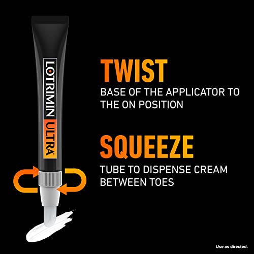 Lotrimin Ultra Athlete's Foot Cream, Butenafine Hydrochloride, 0.705 oz