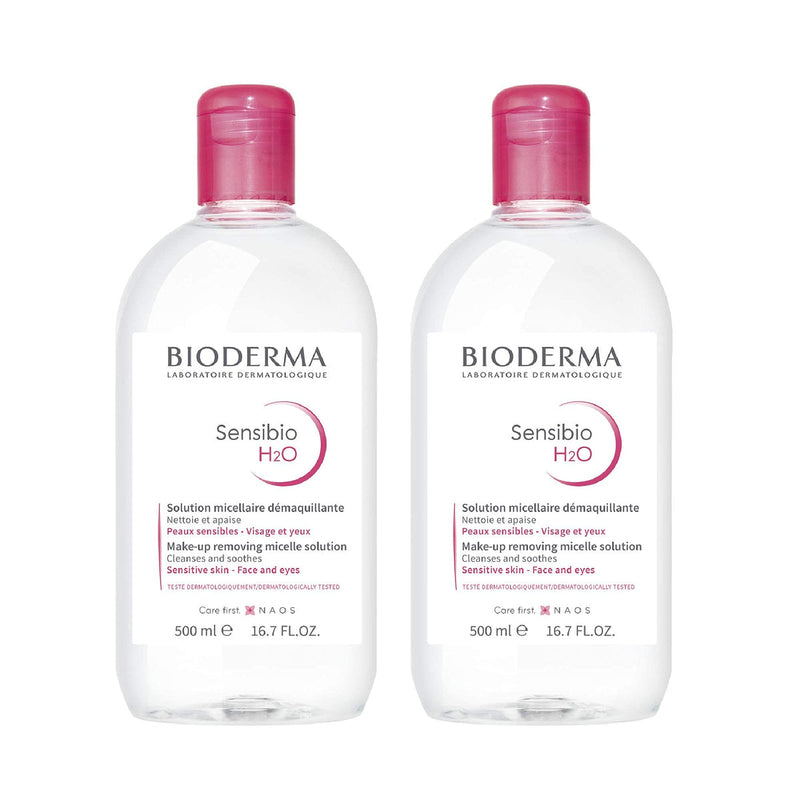 Bioderma Sensibio H2O Micellar Water Duo 16.9 Oz