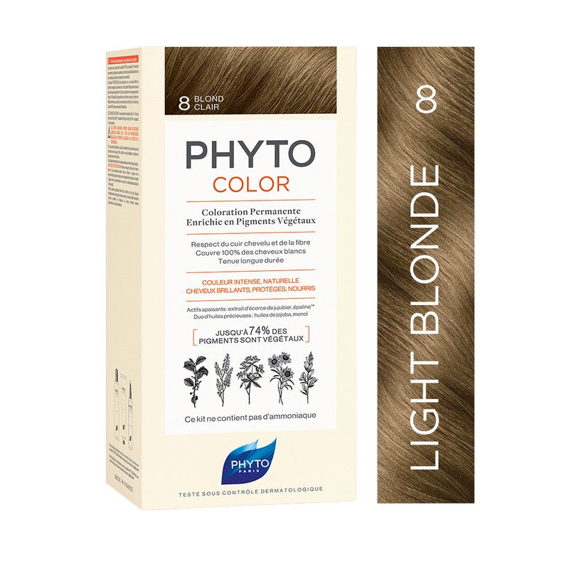 Phyto Color Permanent Light Blonde No.8