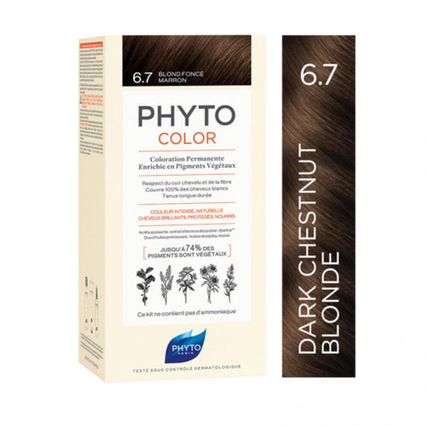 Phyto Color Permanent Dark Chesnut Blonde No.6.7