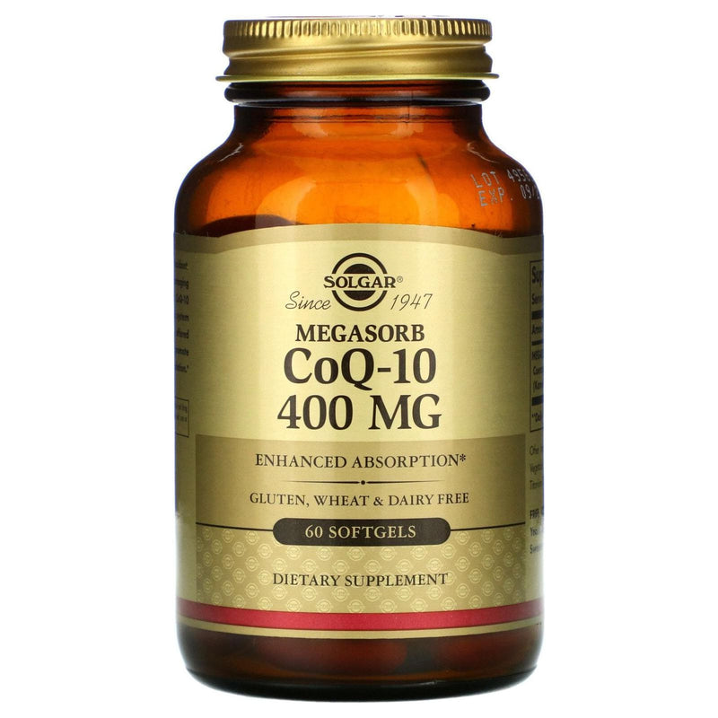 Solgar Coq10 400mg Softgels 30ct