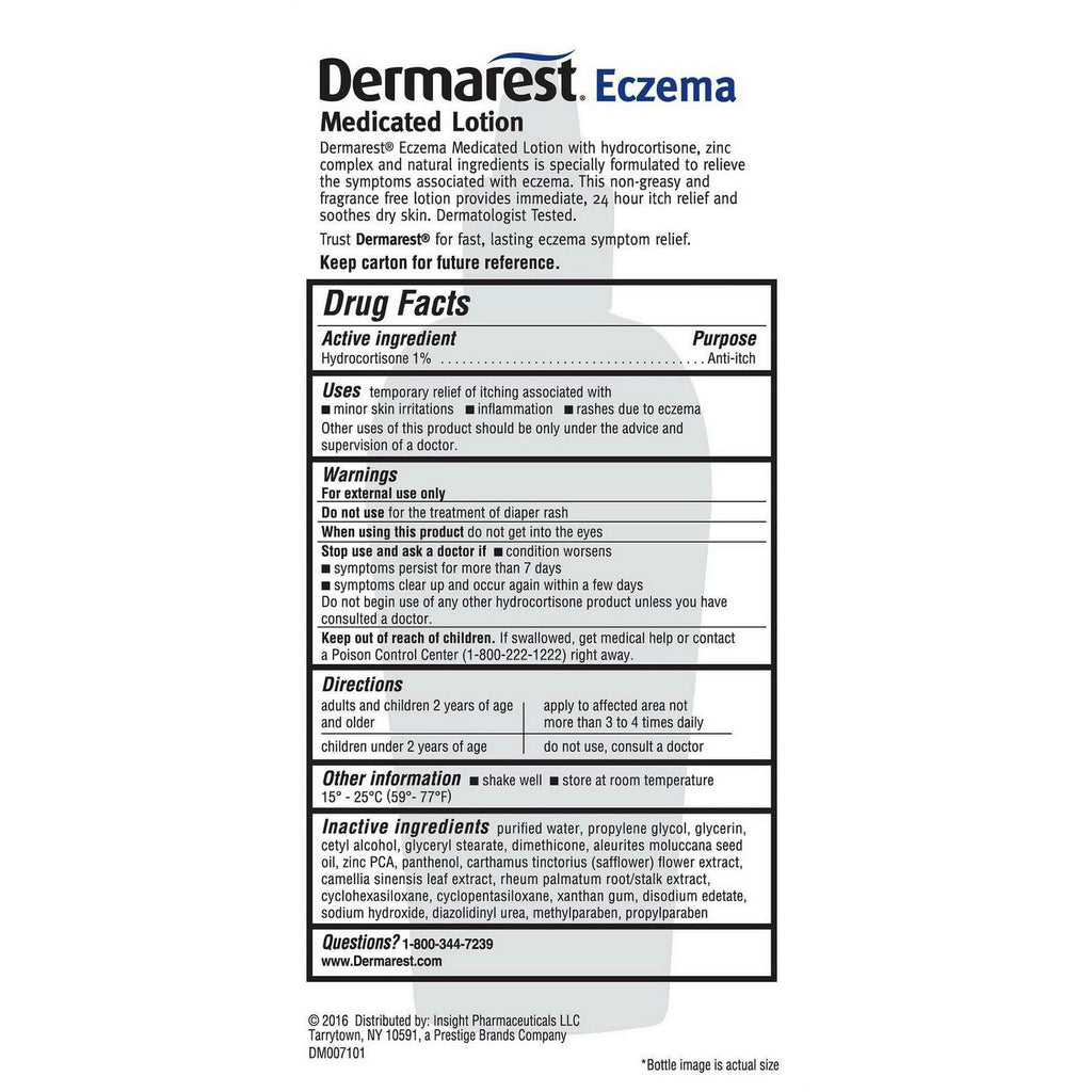 Dermarest Medication Dermarest Eczema Medicated Lotion 4oz – Locatel Health & Wellness ...