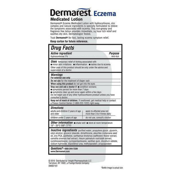 Dermarest Eczema Medicated Lotion 4oz