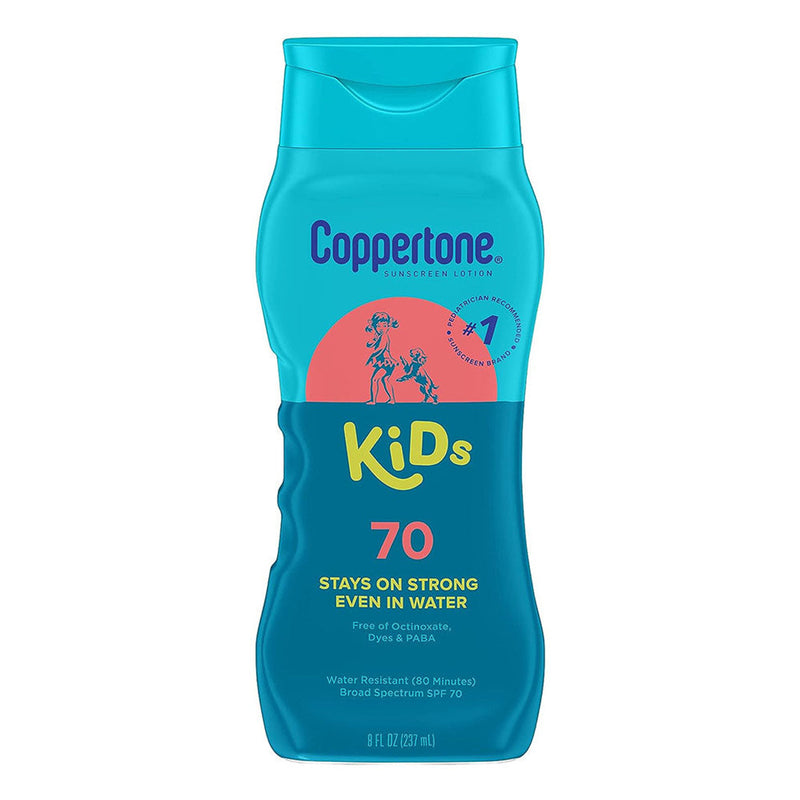 Coppertone Kids Sunscreen Lotion, SPF 70, 8 fl oz