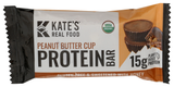 Kates Real Food Peanut Butter Organic Protein Bars 2.2 Oz
