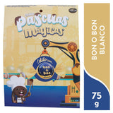 Arcor Bon O Bon - White Chocolate Bon Bons - Fun Size Candy Snack Pouch - Authentic Argentinian Favorite Bombones De Chocolate Blanco, Perfect for Lun