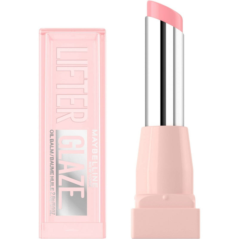 Maybelline Lifter Glaze Hydrating Lip Gloss Oil Balm, Pink Drip, 0.1 oz